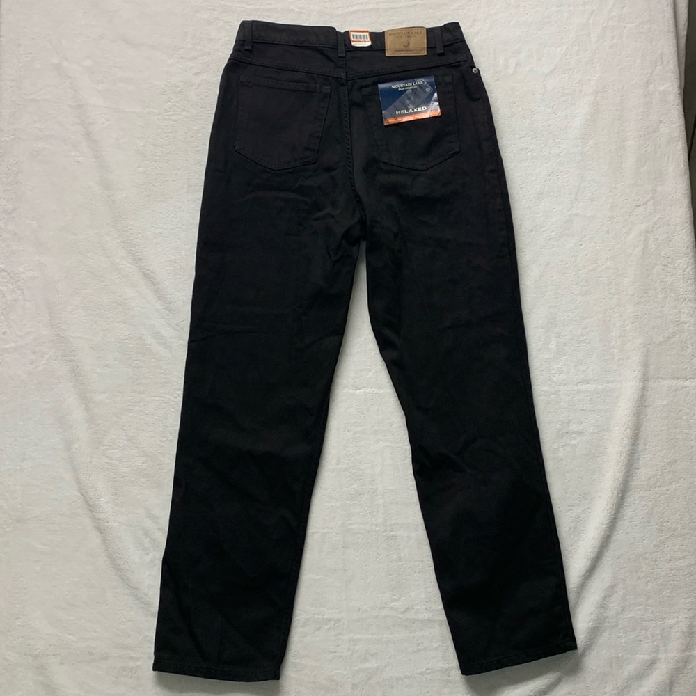 Mountain Lake black High Waisted Relaxed Mom jeans size 16 average inseam 31 new